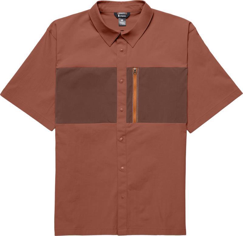 Sumaco SS Shirt - Mens - faded brick and acorn 1