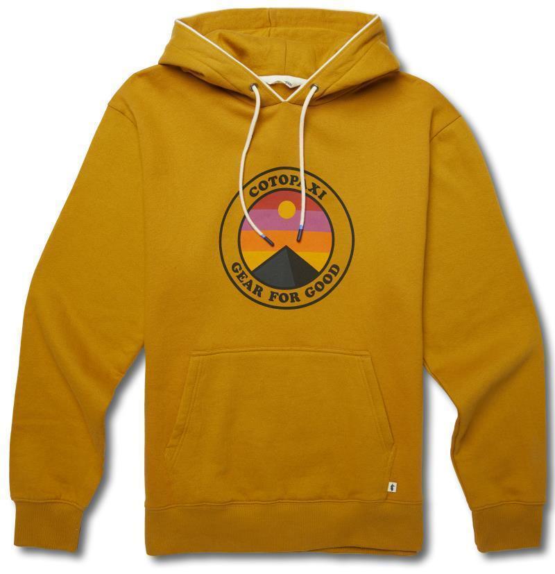 Sunny Side Organic Pullover Hoodie - Mens - Amber 1