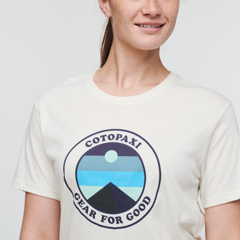Sunny Side Organic T-Shirt - Womens - Bone 3