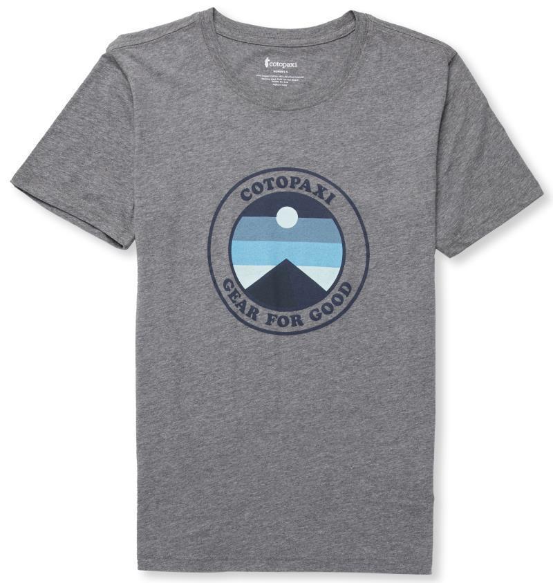Sunny Side Organic T-Shirt - Womens - Heather Grey 1