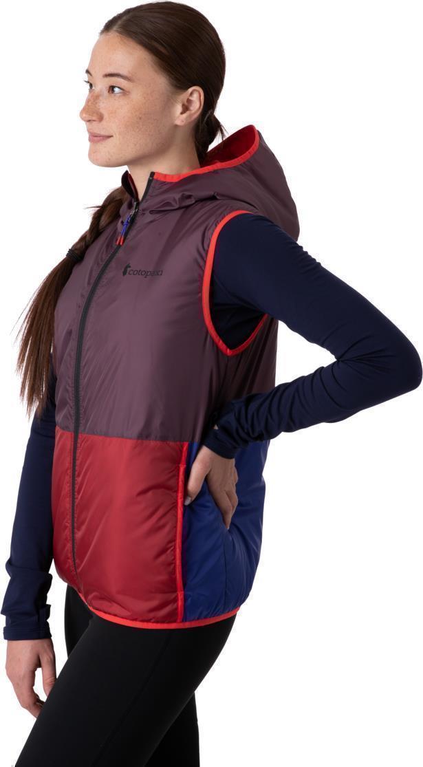 Teca Calido Reversible Hooded Vest - Womens - Red Hot Sun 4