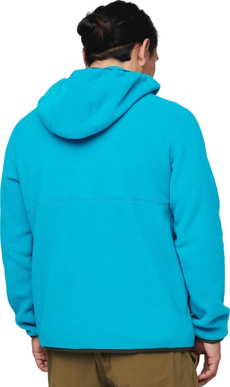 Teca Fleece Hooded Half-Zip Jacket - Mens - Aquarius 4