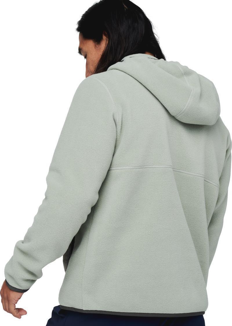 Teca Fleece Hooded Half-Zip Jacket - Mens - Grey Stone 5