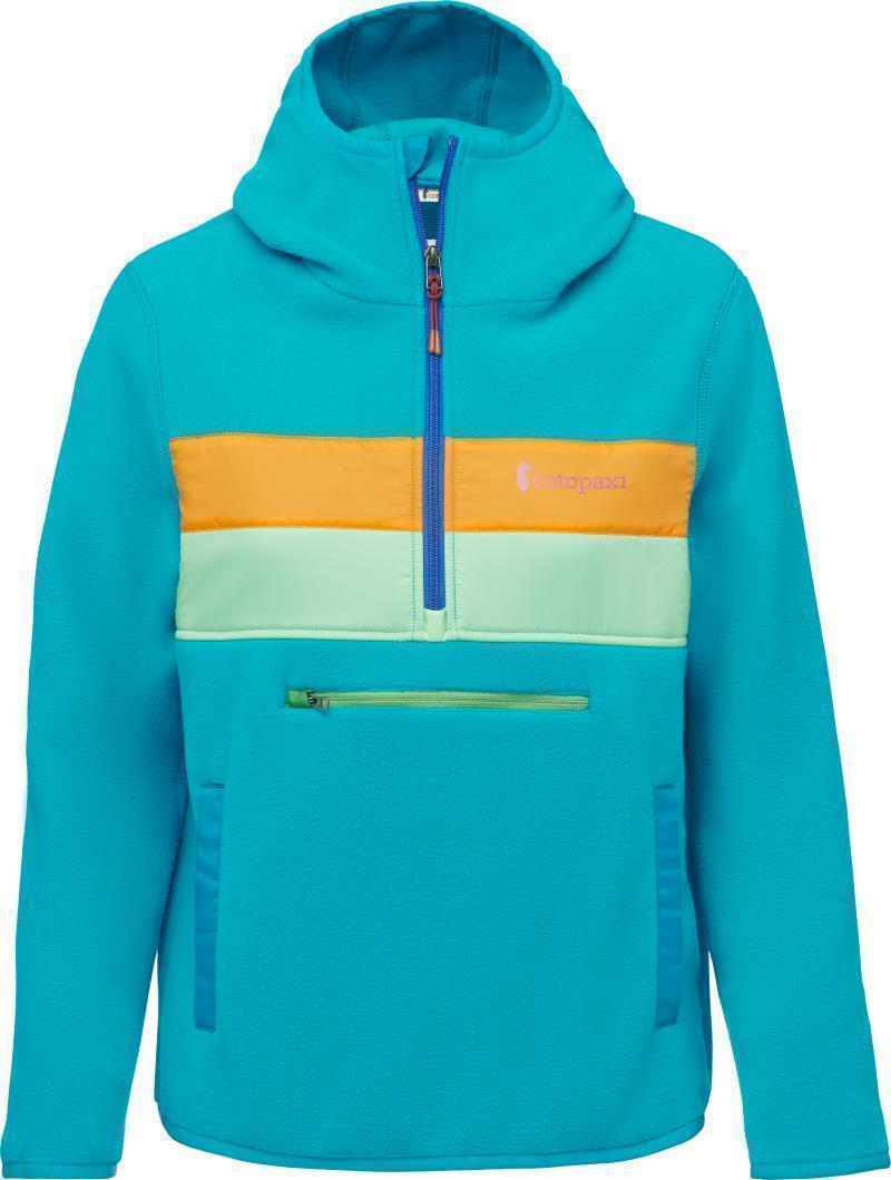 Teca Fleece Hooded Half-Zip Jacket - Womens - Aloha 1