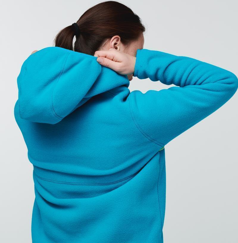 Teca Fleece Hooded Half-Zip Jacket - Womens - Aloha 7