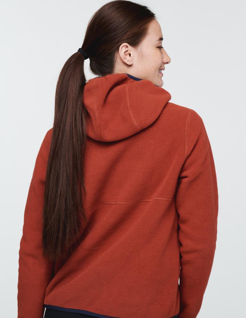Teca Fleece Hooded Half-Zip Jacket - Womens - Colorado 5