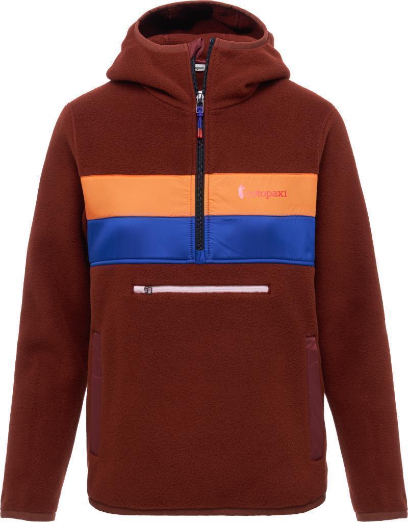 Teca Fleece Hooded Half-Zip Jacket - Womens - Desert Sun 1