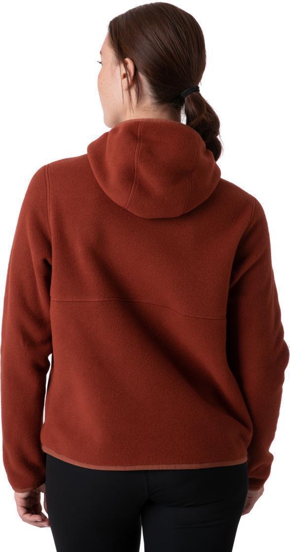 Teca Fleece Hooded Half-Zip Jacket - Womens - Desert Sun 6