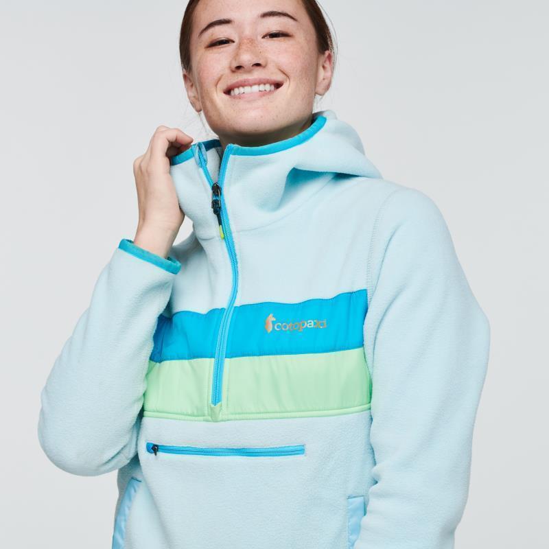 Teca Fleece Hooded Half-Zip Jacket - Womens - Gone Fishing 4