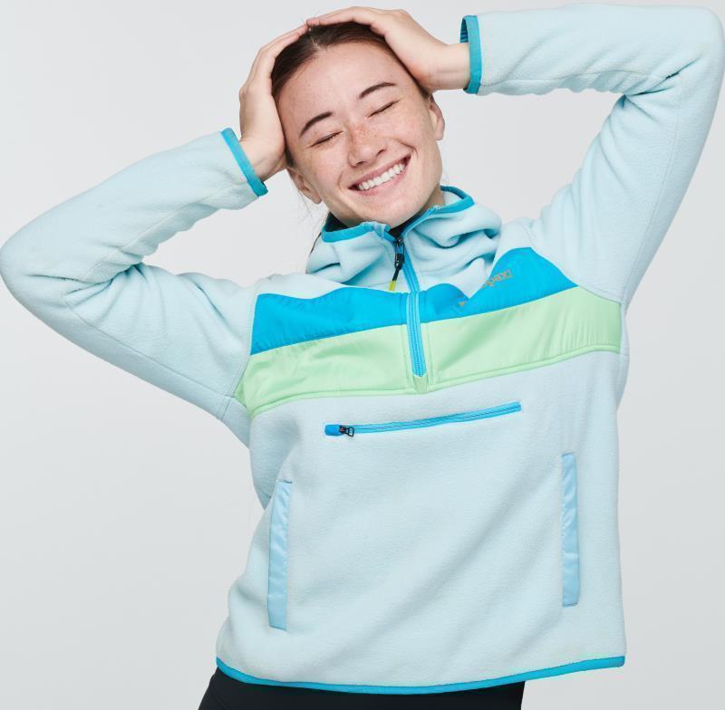 Teca Fleece Hooded Half-Zip Jacket - Womens - Gone Fishing 6