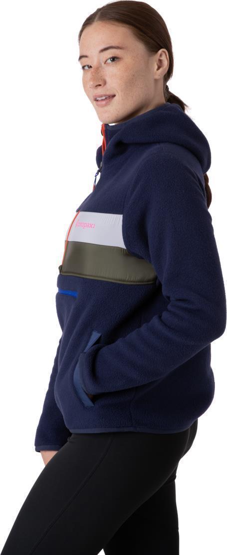 Teca Fleece Hooded Half-Zip Jacket - Womens - Star Gazing 2