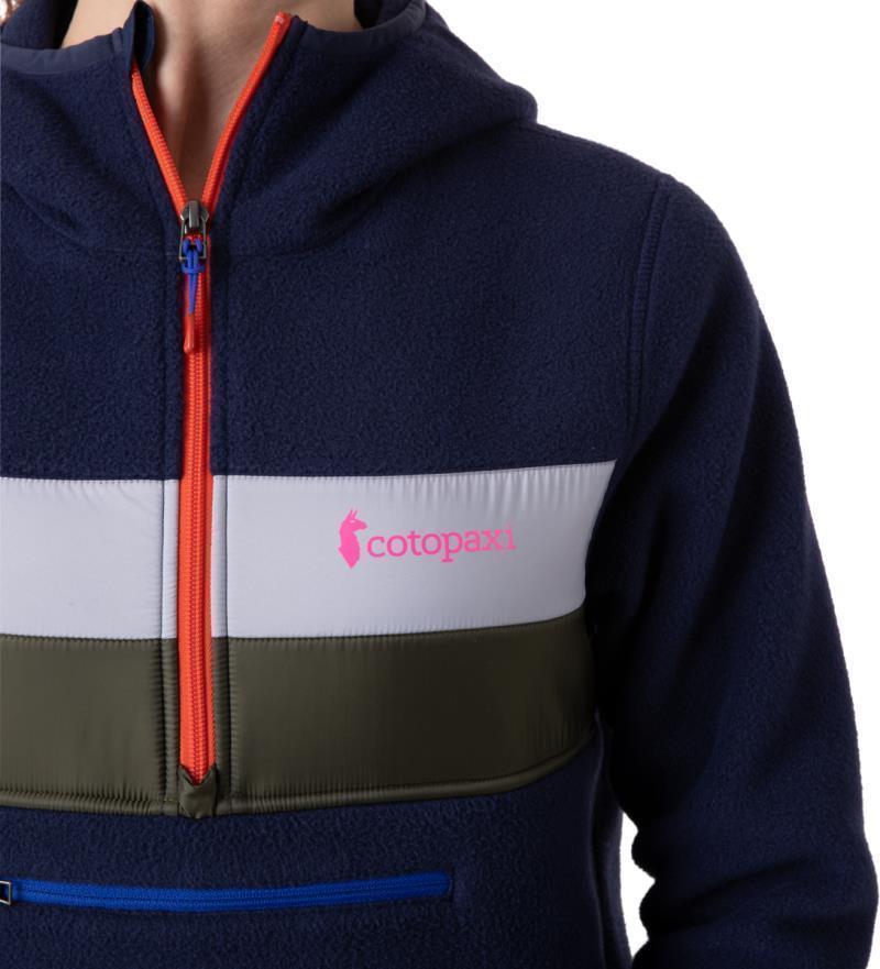 Teca Fleece Hooded Half-Zip Jacket - Womens - Star Gazing 4