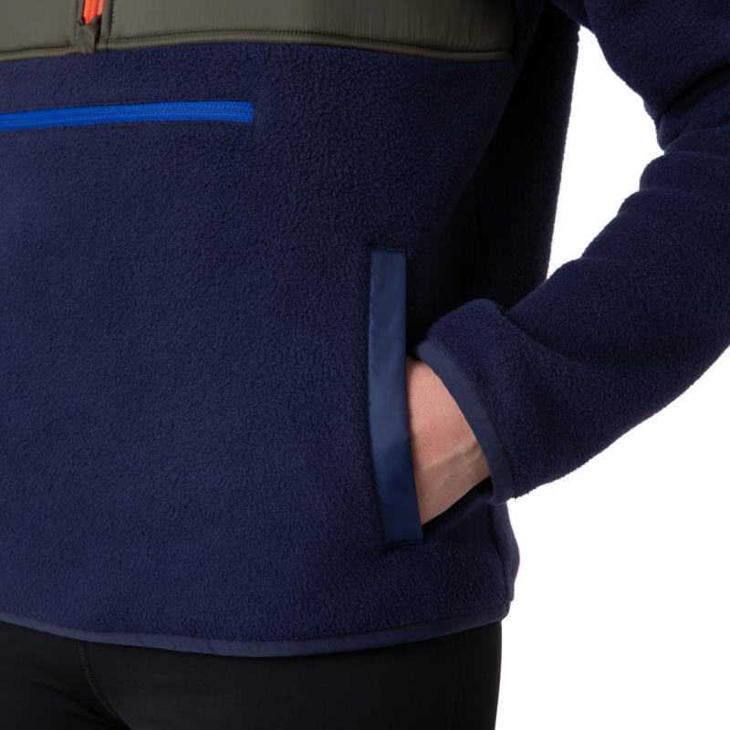 Teca Fleece Hooded Half-Zip Jacket - Womens - Star Gazing 6