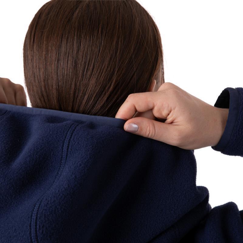 Teca Fleece Hooded Half-Zip Jacket - Womens - Star Gazing 8
