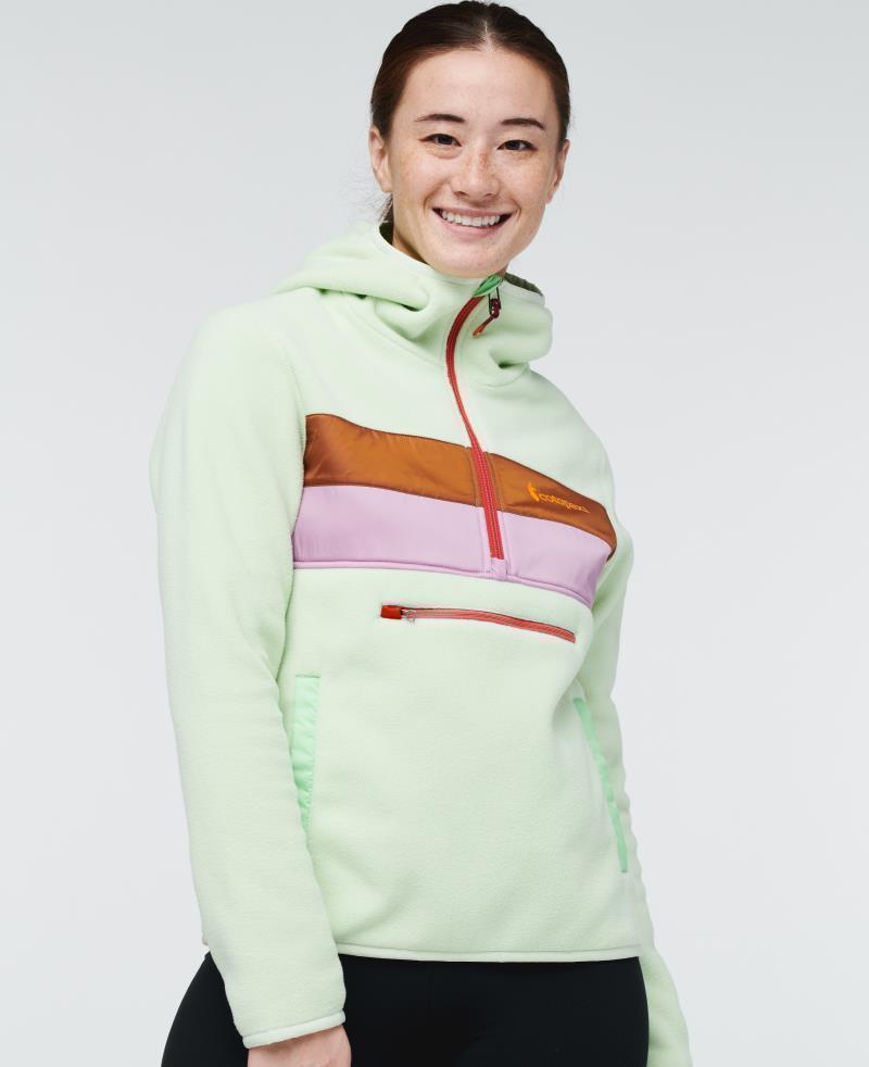 Teca Fleece Hooded Half-Zip Jacket - Womens - Stones Throw 3