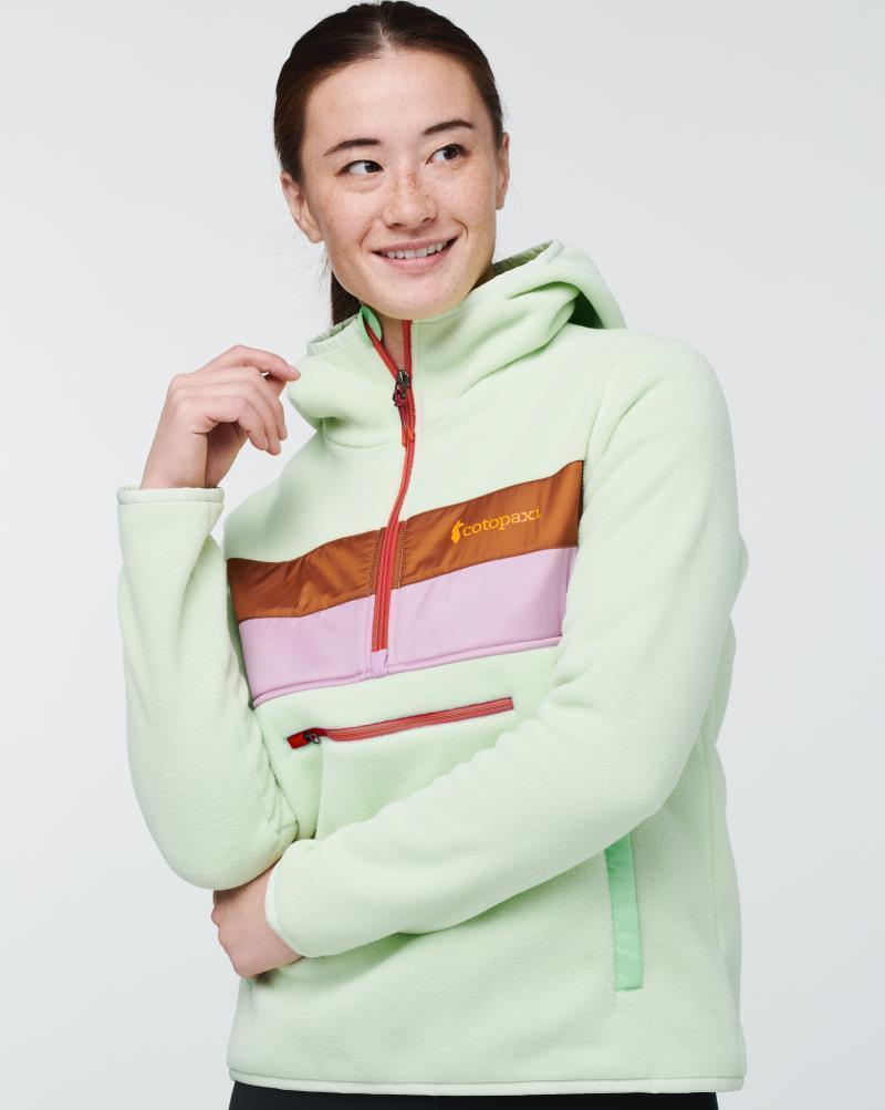 Teca Fleece Hooded Half-Zip Jacket - Womens - Stones Throw 4