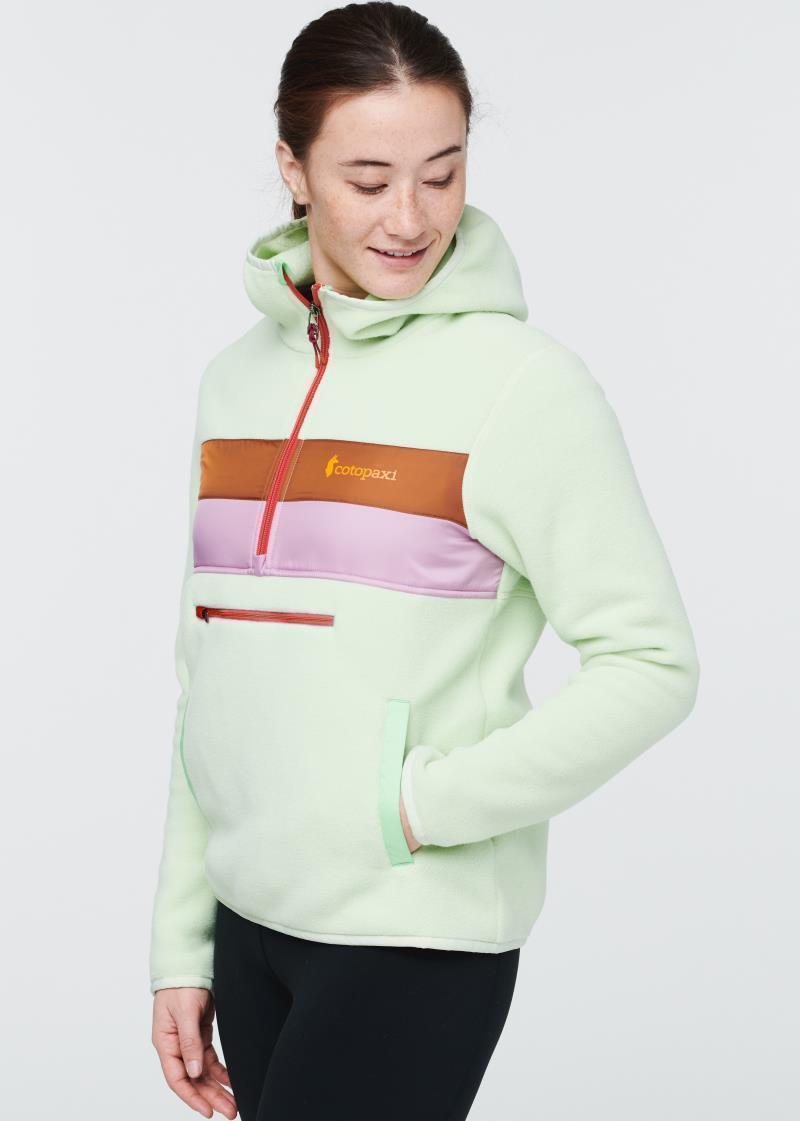 Teca Fleece Hooded Half-Zip Jacket - Womens - Stones Throw 6