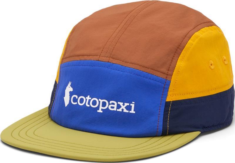 Tech 5-Panel Hat - Kids - scuba blue / lemongrass 1