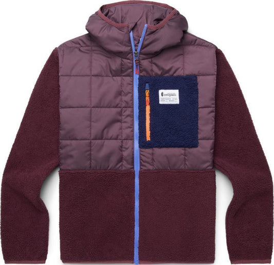 Trico Hybrid Hooded Jacket - Womens - Wine / Wine 1