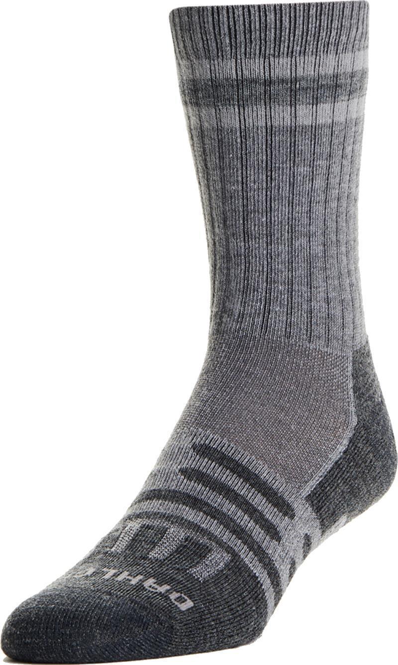 Heritage Classic Lightweight Crew Socks - Charcoal 1