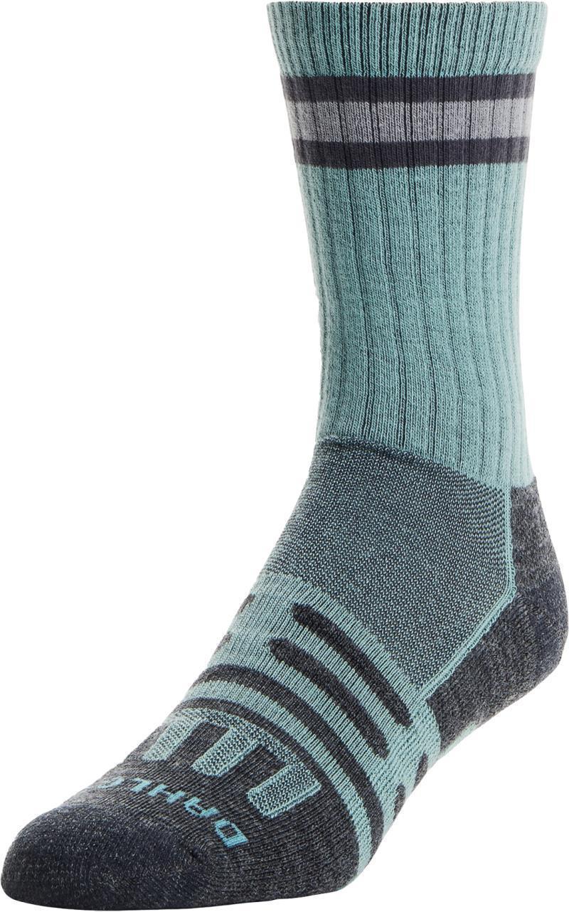 Heritage Lightweight Crew Socks - Aqua 1