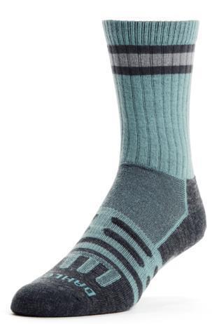Heritage Lightweight Crew Socks - Kids - Aqua 1