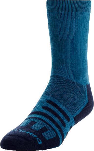 Journey Heavy Mid-Calf Socks - Deep Sea 1