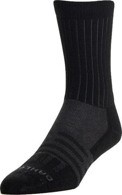 Metro Classic Ultralight Crew Socks - Black 1