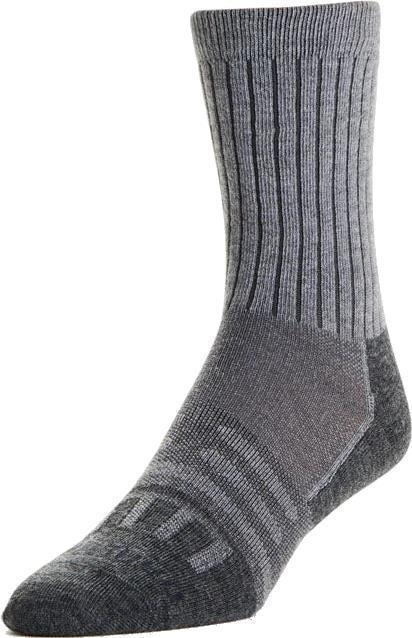 Metro Classic Ultralight Crew Socks - Charcoal 1