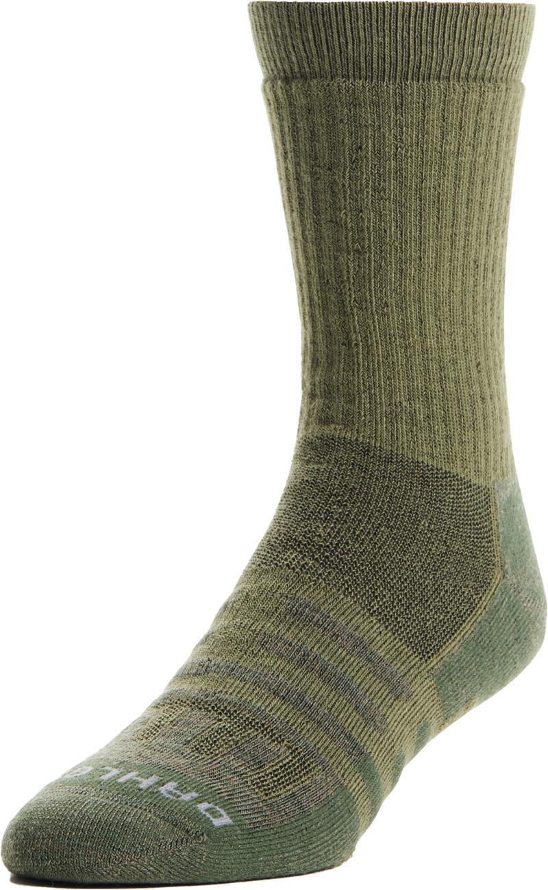 Trailhead Lightweight Crew Socks - Olive 1