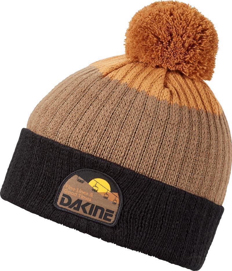 Ezra Beanie - black / chocolate chip / carmel 1