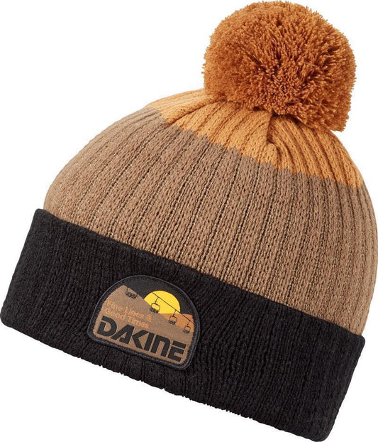 Ezra Beanie - black / chocolate chip / carmel 1