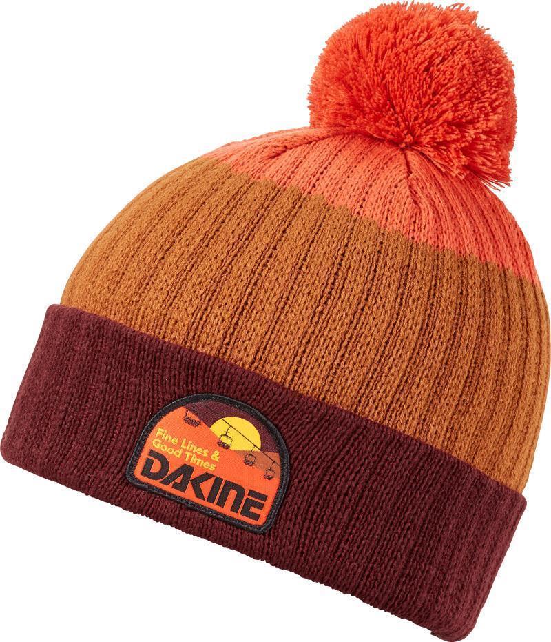 Ezra Beanie - port / red earth / sun flare 1