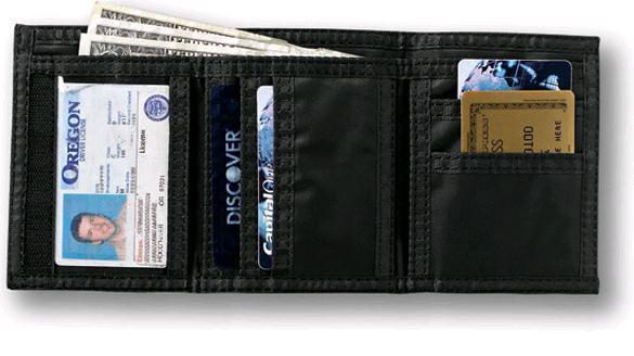 Vert Rail Wallet - Black 2