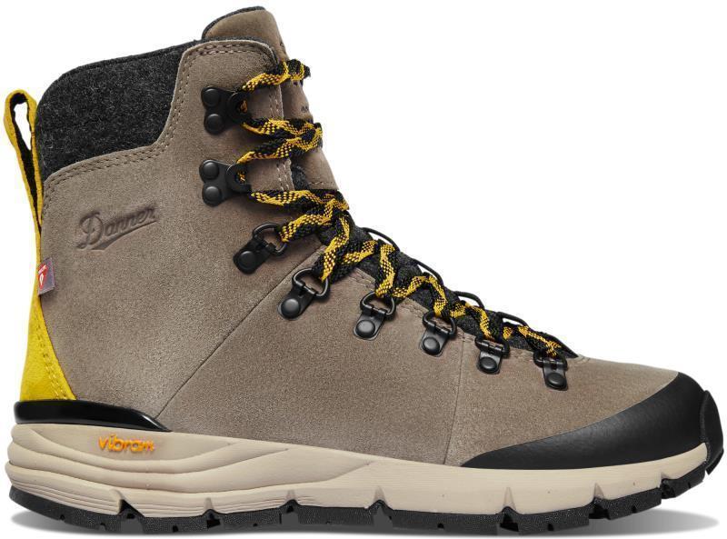 Arctic 600 Side-Zip - Womens - Driftwood / Yellow 2