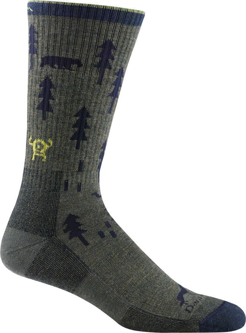 ABC Boot Midweight Cushion Socks - Mens - Forest 1