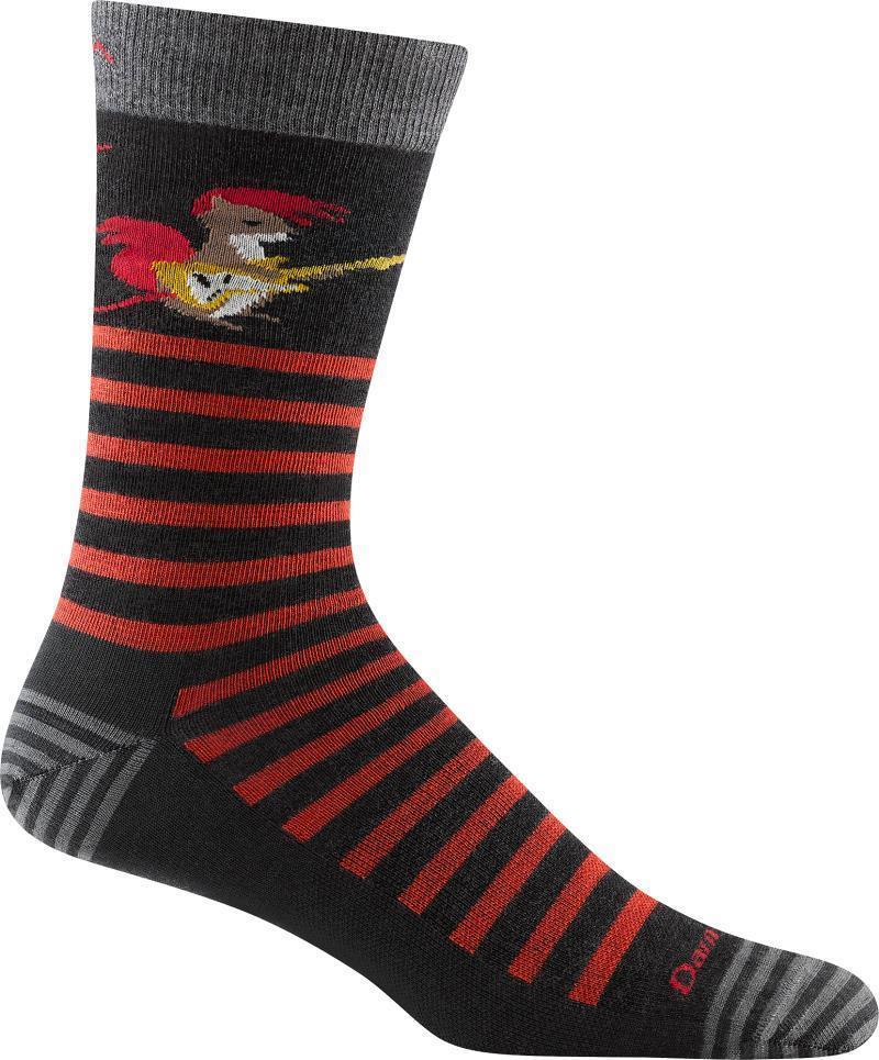 Animal Haus Crew Lightweight Socks - Mens - Charcoal 1