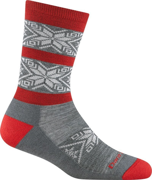 Elsa Crew Lightweight w/ Cushion Socks - Womens - gray 1