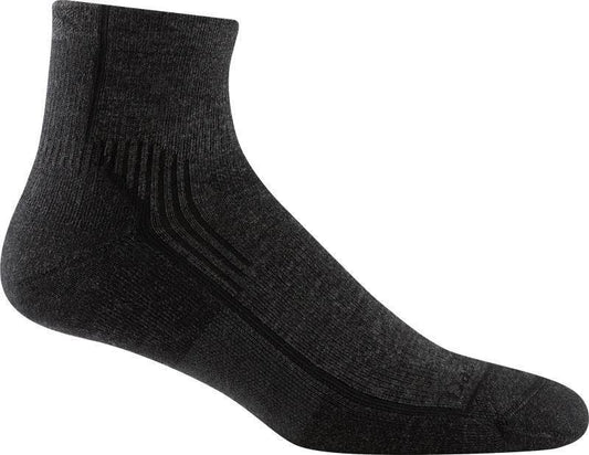 Hiker 1/4 Midweight Cushion Socks - Mens - Onyx Black 1