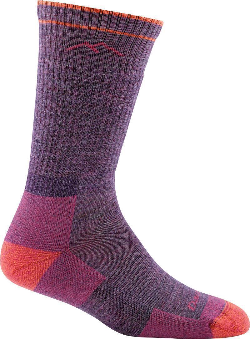 Hiker Boot Midweight Cushion Socks - Womens - Plum Heather 1