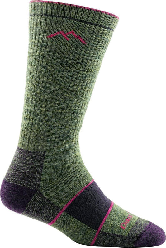 Hiker Boot Midweight Full Cushion Socks - Womens - Moss Heather 1