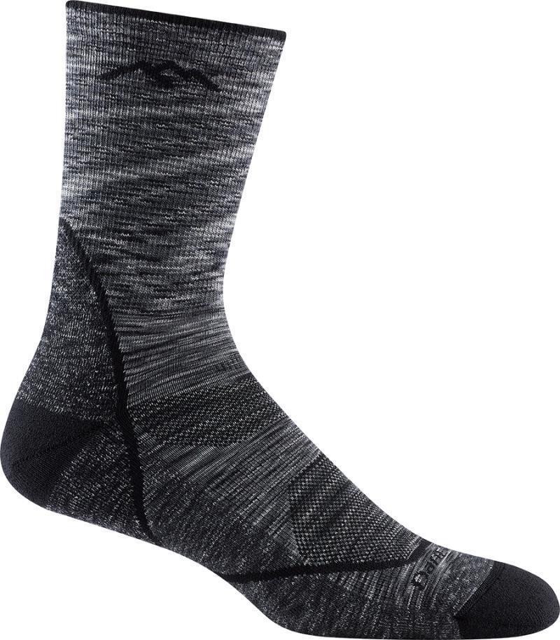 Light Hiker Micro Crew Lightweight Cushion Socks - Mens - Space Gray 1