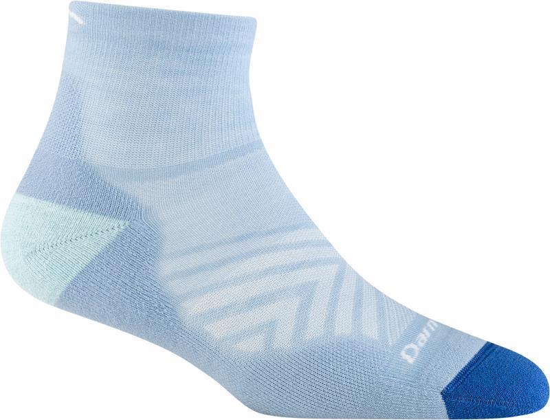 Run 1/4 Ultralight Cushion Socks - Womens - Sky 1