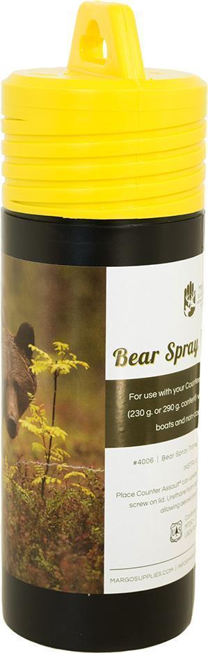Bear Spray Storage Travel Container - Fits 225g & 325g - Not Applicable 1