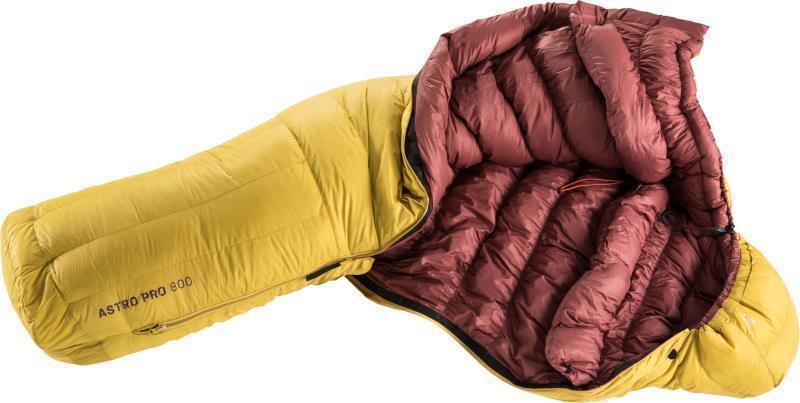 Astro Pro 800 SL, -8C / 18F - Womens - Turmeric / Redwood 2