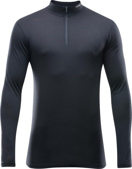 Breeze Merino 150 Zip Neck - Mens - Black 1