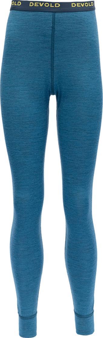 Breeze Merino Long Johns - Junior - Blue Melange 1