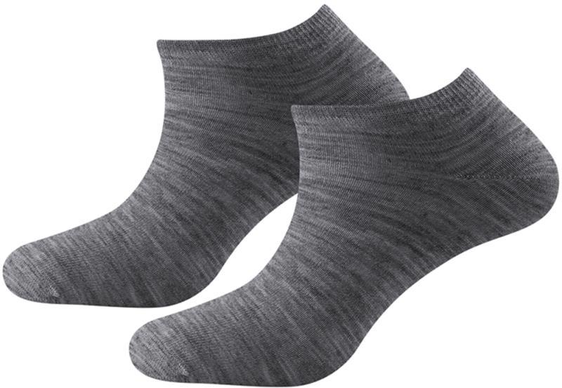 Daily Shorty Socks - 2 Pack - grey melange 1