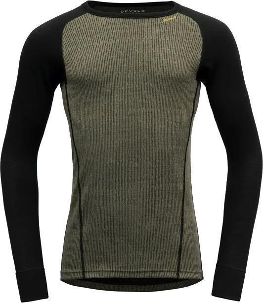 Duo Active Merino 205 LS Shirt - Mens - lichen / caviar 1