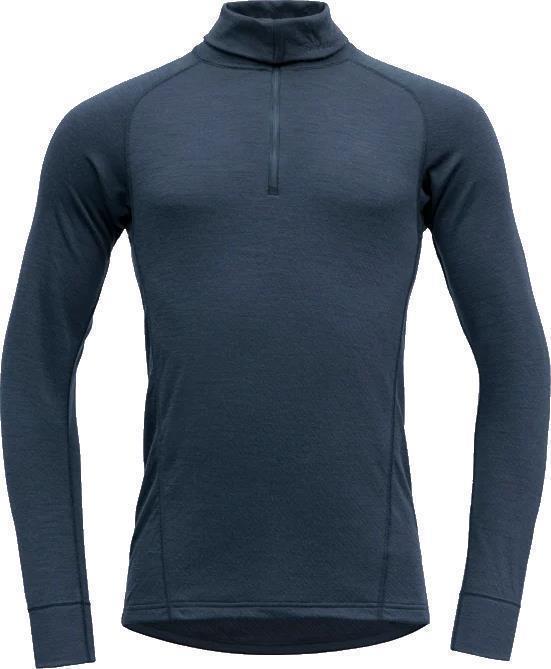 Duo Active Merino 205 LS Zip Neck - Mens - ink 1